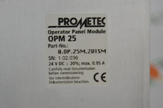 PROMETEC Operator Panel Module OPM25
