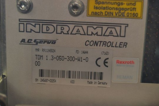 INDRAMAT AC Servo Controller TDM 1.3-050-300-W1