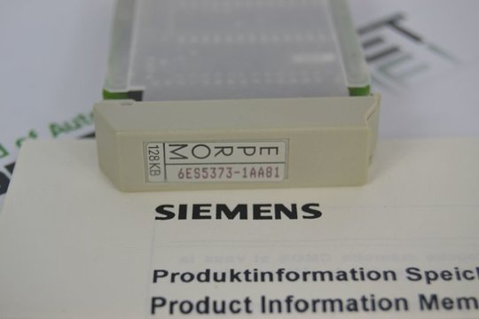 SIEMENS SIMATIC S5 Memory Submodul 128KB 6ES5373-1AA81 6ES5 373-1AA81 OVP