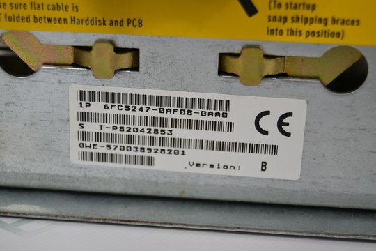 SIEMENS SINUMERIK 840D PCU 50 BS003 6FC5210-0DF05-0AA0