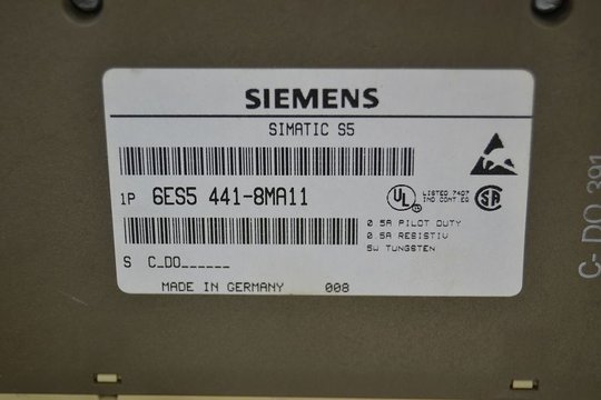 SIEMENS SIMATIC S5 Digital-Output 6ES5441-8MA11 6ES5 441-8MA11