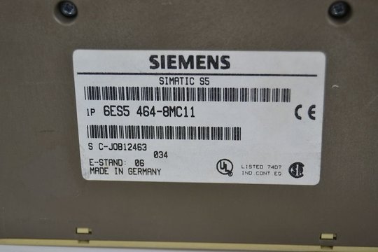 SIEMENS SIMATIC S5 Analog-Eingabe 6ES5464-8MC11
