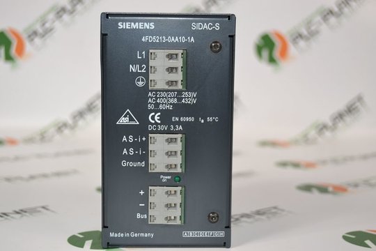 SIEMENS SIDAC-S Stromversorgung | Power Supply AS-Interface 4FD5213-0AA10-1A