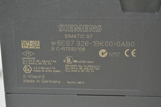 SIEMENS SIMATIC S7 SM326 6ES7326-1BK00-0AB0