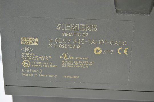 SIEMENS SIMATIC S7 CP340 Kommunikationsprozessor 6ES7340-1AH01-0AE0 6ES7 340-1AH01-0AE0