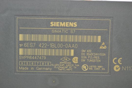 SIEMENS SIMATIC S7 Digital-Output SM422 6ES7422-1BL00-0AA0 6ES7 422-1BL00-0AA0