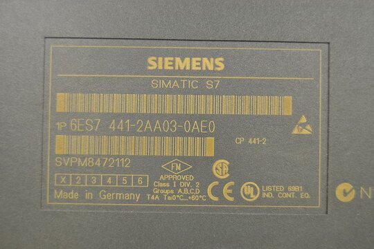 SIEMENS SIMATIC S7 Kommunikationsprozessor CP441-2 6ES7441-2AA03-0AE0
