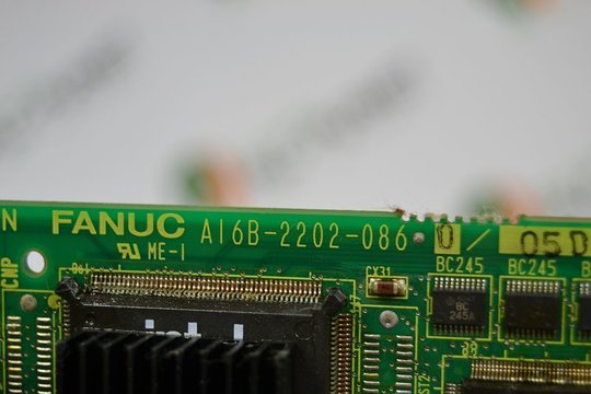 FANUC Main CPU A16B-2202-0860 /05D with all Memory-Boards