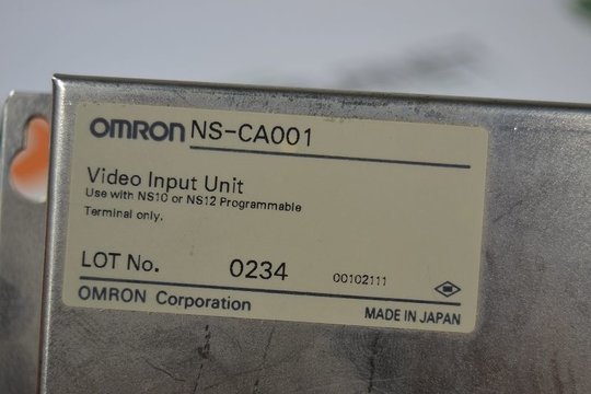 OMRON Video Input Unit NS-CA001