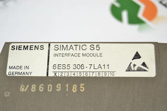 SIEMENS SIMATIC S5 Interface Module 6ES5306-7LA11 6ES5 306-7LA11