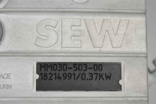 SEW Eurodrive MOVIMOT Feldverteiler 0,37kW MQP32D/MM03D-503-00/Z27F 0