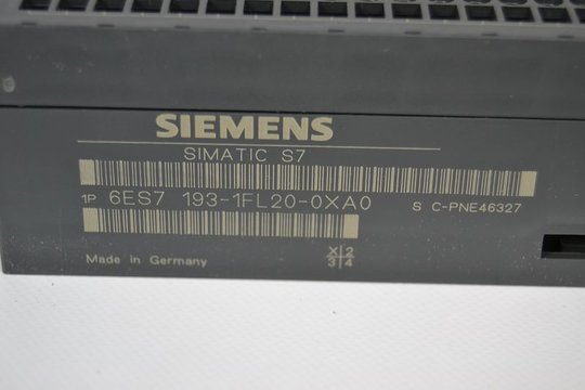 SIEMENS SIMATIC S7 Additional Terminal 6ES7193-1FL20-0XA0