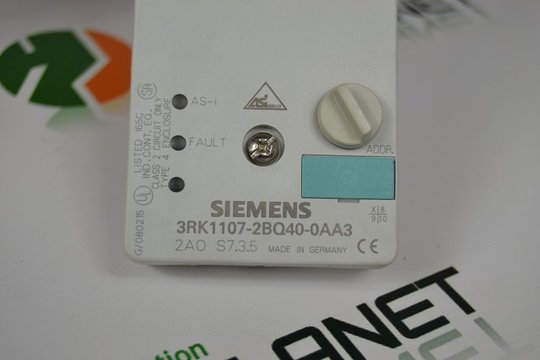 SIEMENS AS-i Module 3RK1107-2BQ40-0AA3