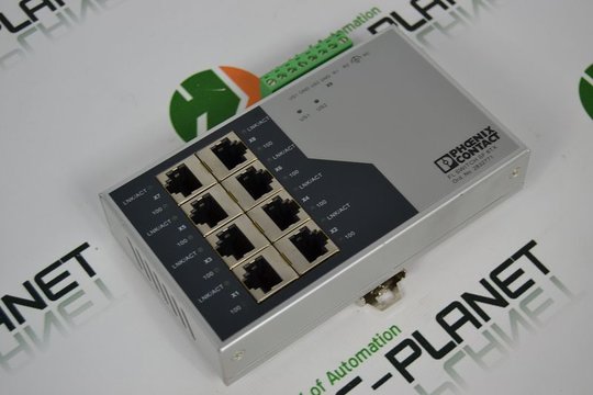 PHOENIX CONTACT Industrial Ethernet FL Switch SF 8TX (Ord. No. 2832771)