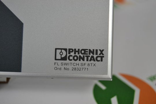 PHOENIX CONTACT Industrial Ethernet FL Switch SF 8TX (Ord. No. 2832771)