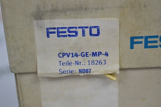 FESTO Ventilinsel Multipol-Anschluss CPV14-GE-MP-4 (18263)