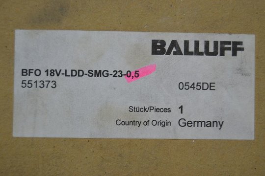 BALUFF Faseroptik BFO 18V-LDD-SMG-23-0,5