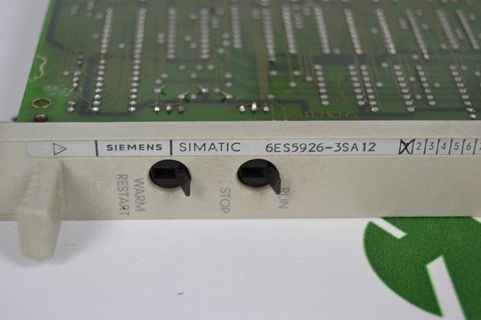 SIEMENS SIMATIC S5 Zentralbaugruppe CPU926 6ES5926-3SA12 6ES5 926-3SA12