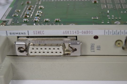 SIEMENS SINEC Communication Processor 6GK1143-0AB01 6GK1 143-0AB01