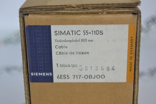 SIEMENS SIMATIC S5 Cable 6ES5717-0BJ00 6ES5 717-0BJ00 OVP