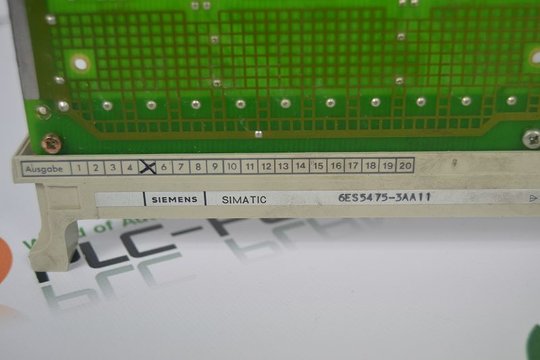 SIEMENS SIMATIC S5 Analog-Ausgabe 6ES5475-3AA11 6ES5 475-3AA11 OVP