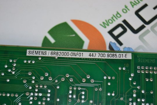 SIEMENS SIMODRIVE 610 Control Board 6RB2000-0NF01 447 700.9085.01-E