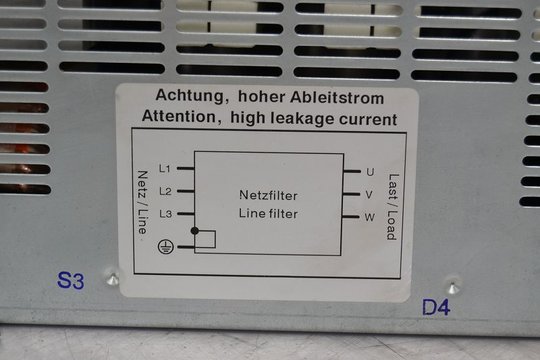 SIEMENS Line-Filter (I/R) 16kW 6SN111-0AA01-2BA0 6SN11110AA012BA0