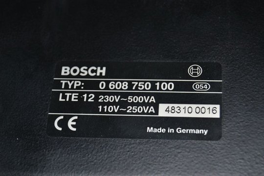 BOSCH REXROTH Analog Controller 0 608 750 100 / 0608750100 LTE12 LTE 12