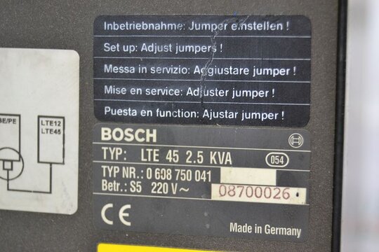 BOSCH REXROTH Servoverst�rker 0 608 750 041 / 0608750041 LTE45 LTE 45