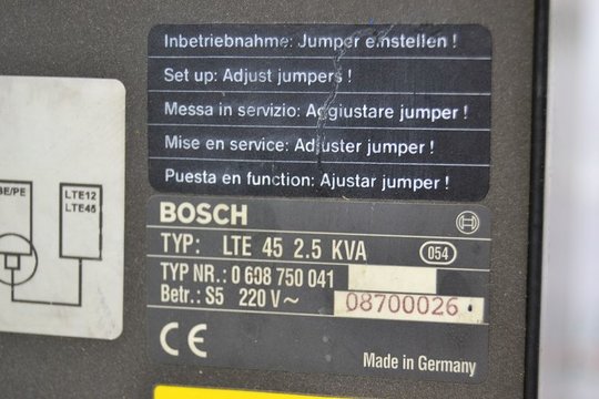 BOSCH REXROTH Servoverst�rker 0 608 750 041 / 0608750041 LTE45 LTE 45