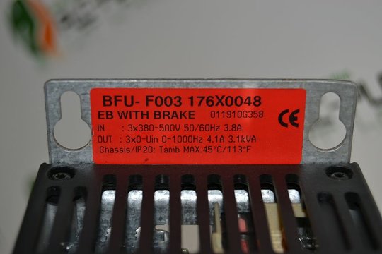 BAUER Frequency Converter BFU-F003 176X0048
