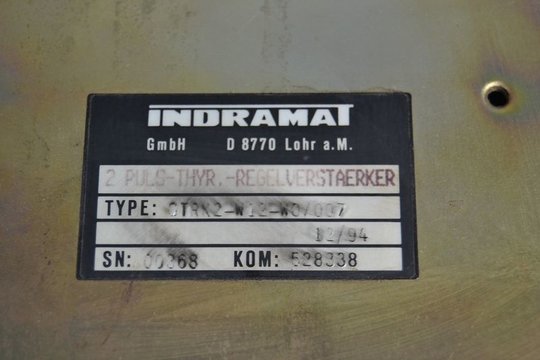 INDRAMAT 2-Puls Thyr.-Amplifier 3TRK2-W12-W0/007