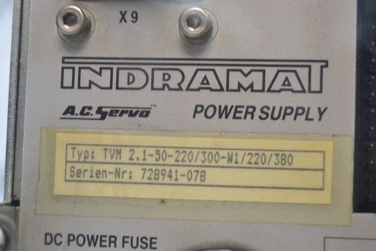 INDRAMAT AC Servo Power Supply TVM 2.1-50-220/300-W1/220/380