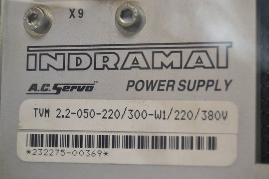 INDRAMAT AC Servo Power Supply TVM 2.2-050-220/300-W1/220/380V