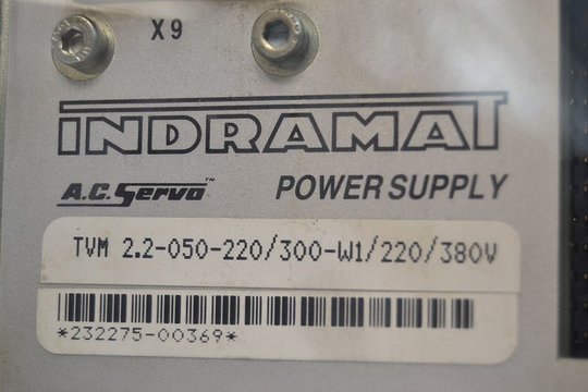 INDRAMAT AC Servo Power Supply TVM 2.2-050-220/300-W1/220/380