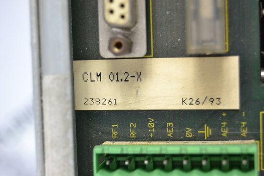 INDRAMAT Frequenzumrichter CLM 01.2-X