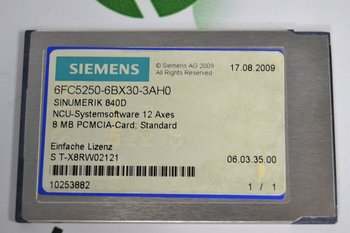 SIEMENS SINUMERIK 840D 6FC5250-6BX30-3AH0...