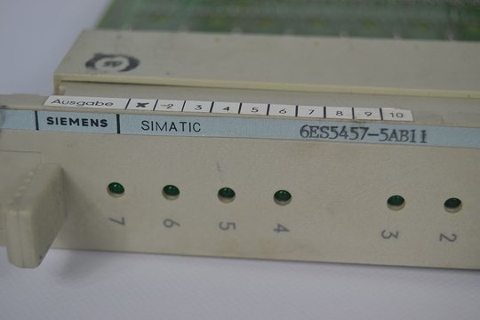 SIEMENS SIMATIC S5 Digital-Output 6ES5457-5AB11 6ES5 457-5AB11 OVP