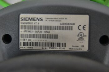 SIEMENS SINUMERIK Handheld HT 8 6FC5403-0AA20-0AA0