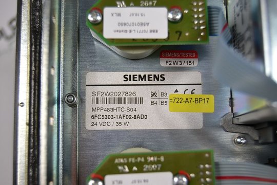 SIEMENS SINUMERIK 840D MSTT Maschinensteuertafel 6FC5303-1AF02-8AD0