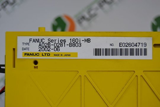 FANUC Series 160i-MB A02B-0281-B803 / A20B-3200-0420 / A16B-2203-0754