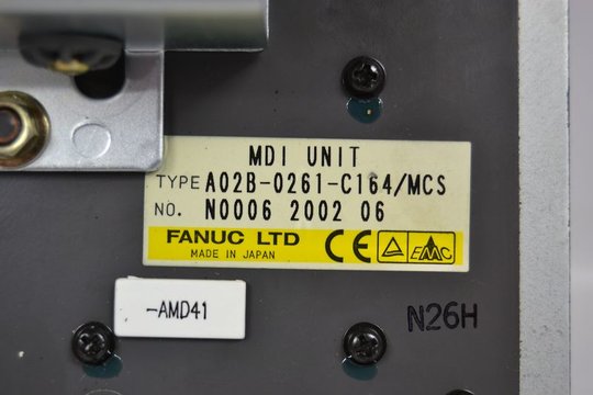 FANUC MDI Unit Control Board A02B-0261-C164 A02B0261C164