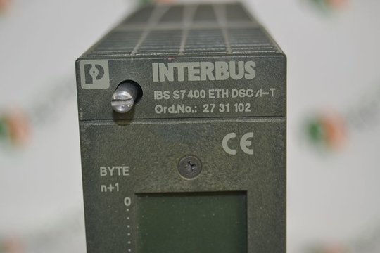PHOENIX CONTACT INTERBUS IBS S7 400 ETH DSC/I-T