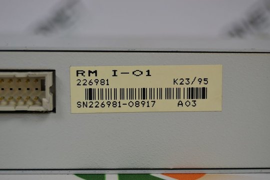 INDRAMAT RM 0-01 Input-Module 226981